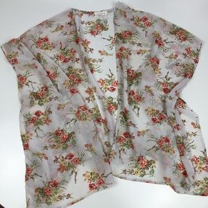 Poetry Floral Kimono Boho